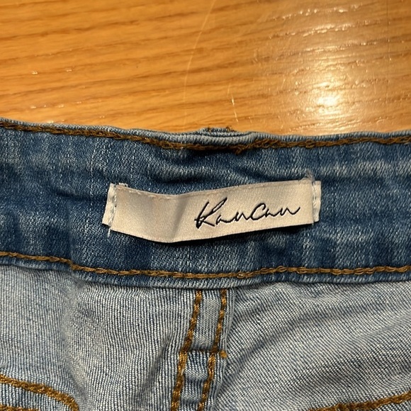 Kancan distress jeans shorts size 9/28. - Picture 2 of 9